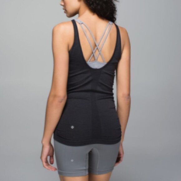 Lululemon Lightweight Slim Fit Black Tank 6 NWOT - Picture 4 of 15